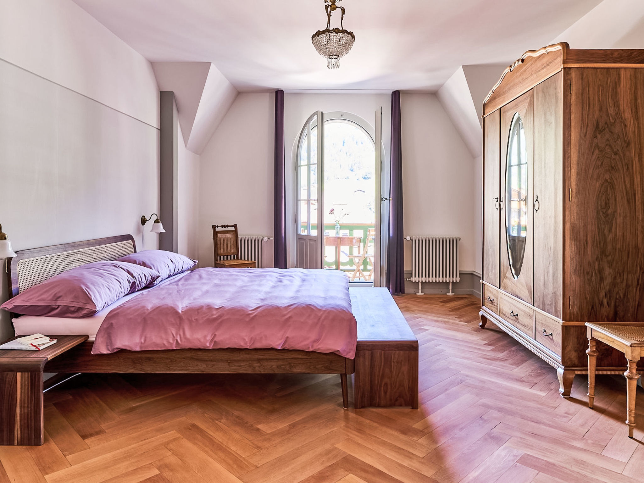 Ernst Wälti Haus - Wohnung Belle Rose - Dedans
