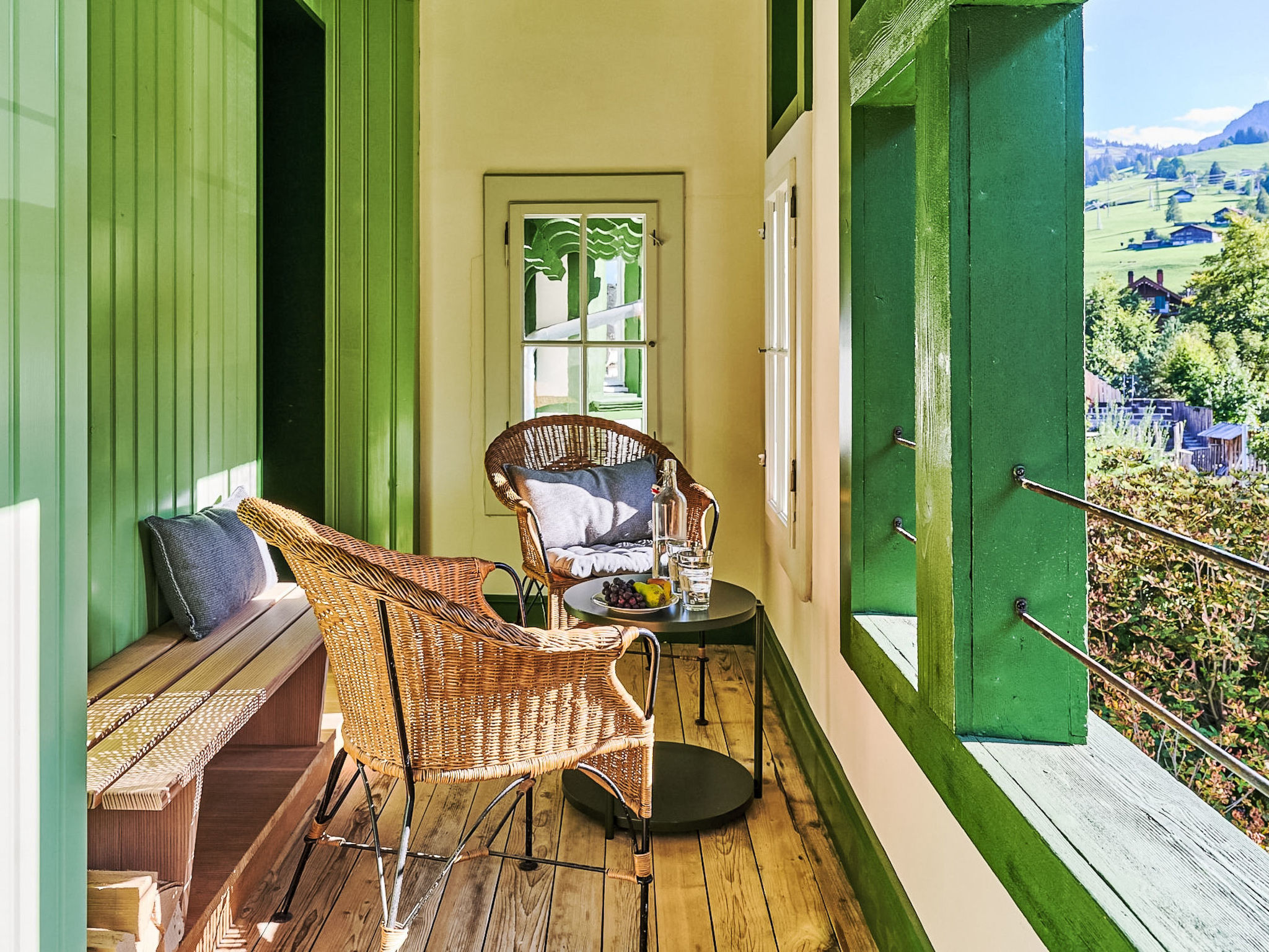 Ernst Wälti Haus - Wohnung Belle Rose - Dedans