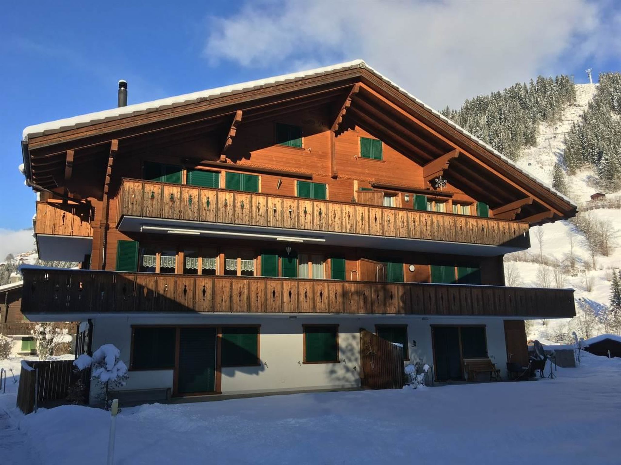 Photo of Chalet Lenk Dänk App. 6 Appartement/Fewo, Dusche oder Bad, WC, 2 Schlafräume