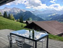 Ruim chalet-appartement op 1400m met panoramisch uitzicht in Lenk - thumbnail 4