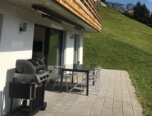 Ruim chalet-appartement op 1400m met panoramisch uitzicht in Lenk - thumbnail 5