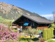 Knus 2-kamer appartement met bergzicht en tuin in Lenk - thumbnail 2