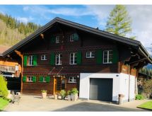 Knus 2-kamer appartement met bergzicht en tuin in Lenk - thumbnail 3