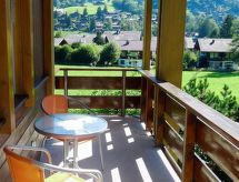 Amaryllis: Gezellig appartement met panoramisch uitzicht in Lenk - thumbnail 3