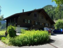 Chalet Claudia: knus appartement aan de piste in Lenk - thumbnail 2