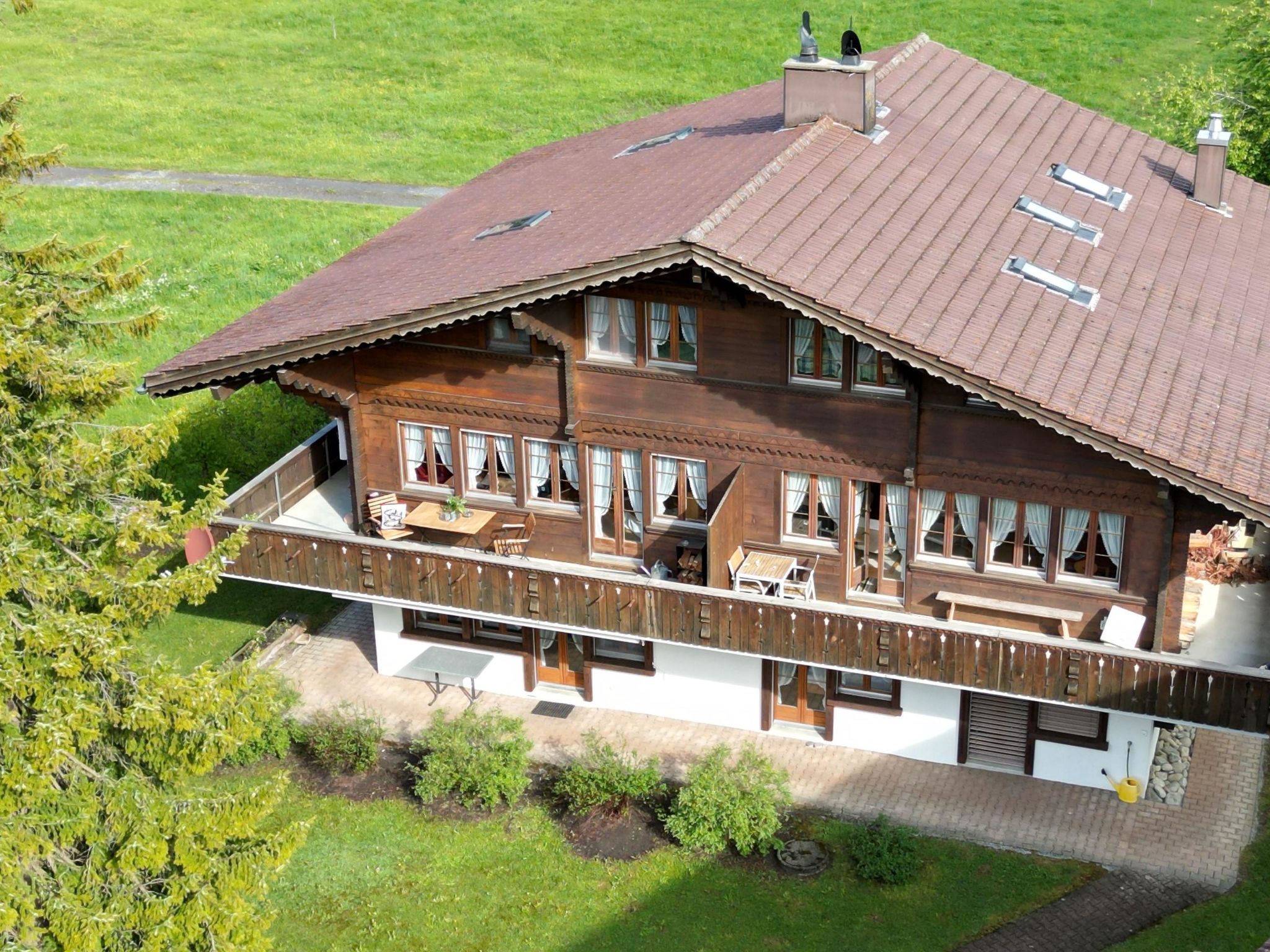 Chalet Rotebächli Appartement/Fewo, Bad, WC, 2 Schlafräume 4-Bettwohnung