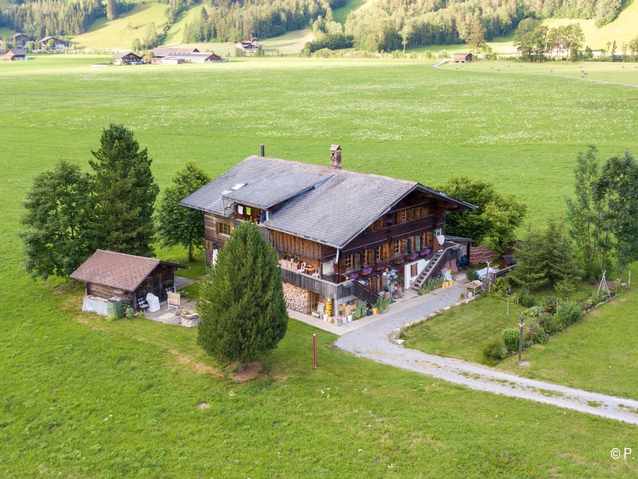 Trachsel-Huus Appartement/Fewo, Dusche oder Bad, WC, 2 Schlafräume