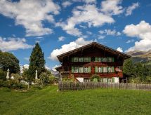 Chalet Bijou+ 1 OG: Luxe appartement met open haard nabij skipiste in Lenk - thumbnail 2