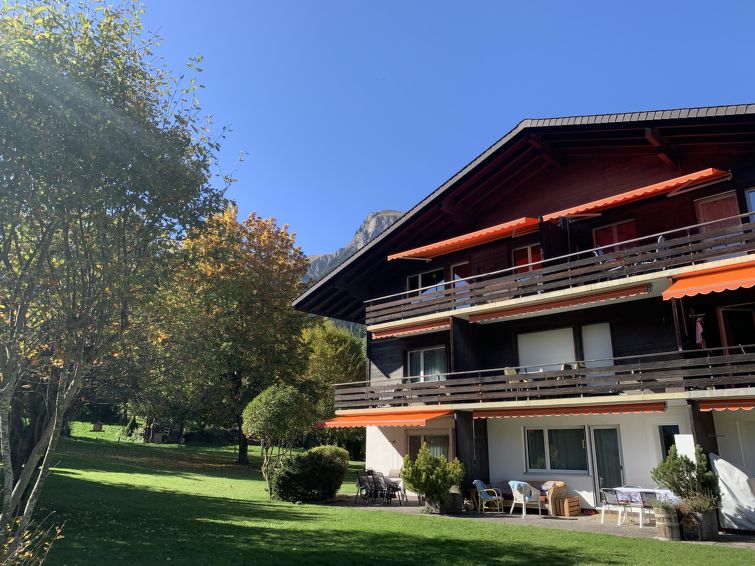 Ferienwohnung Waldrand EG Villa in Lenk