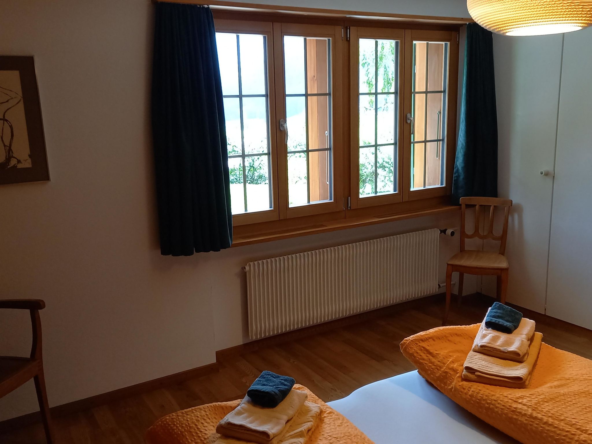 Am Brüggli # 1 Appartement/Fewo, Dusche, WC, Erdgeschoß/Parterre 2-Bett-Wohnung - Binnen