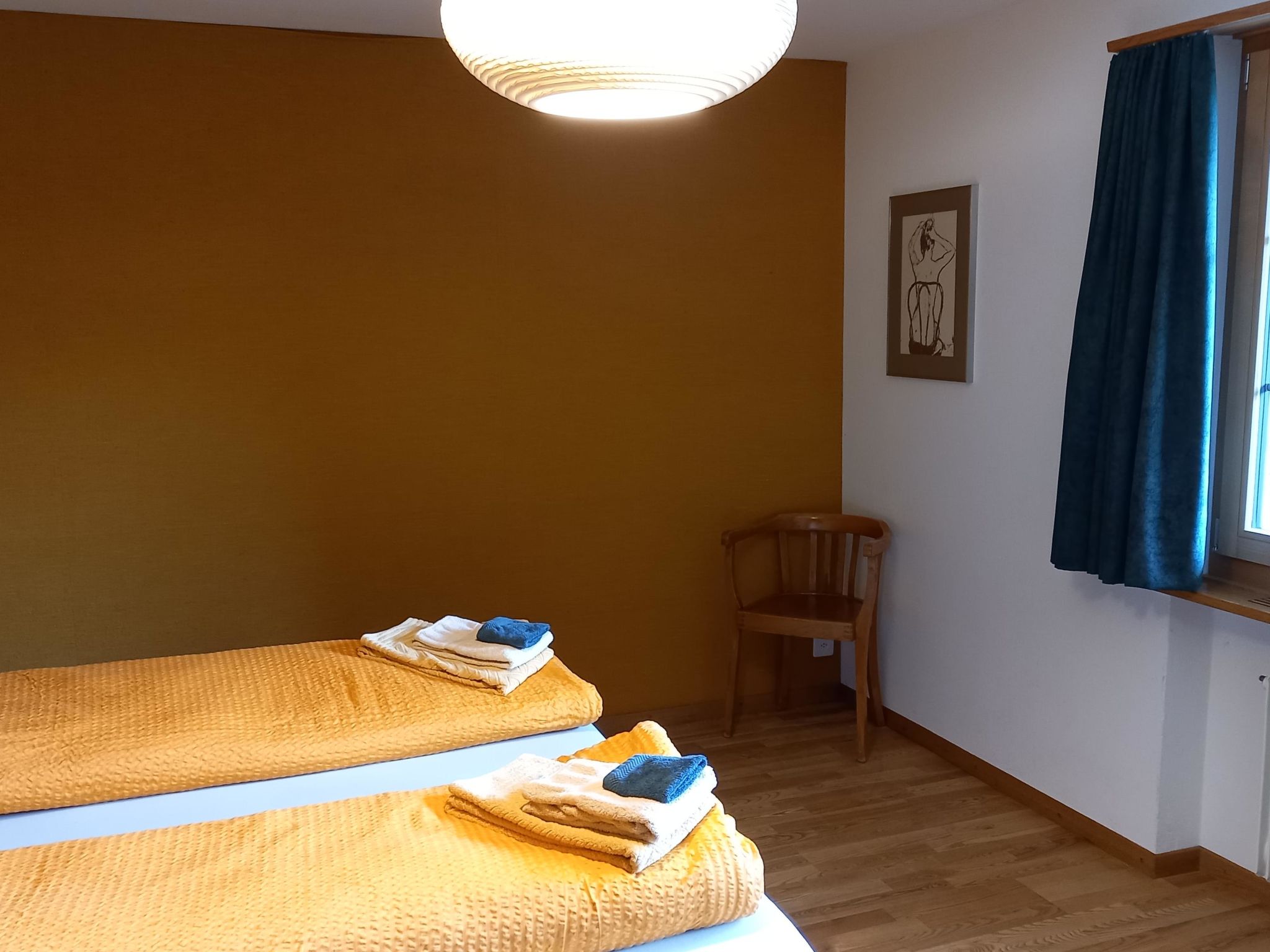 Am Brüggli # 1 Appartement/Fewo, Dusche, WC, Erdgeschoß/Parterre 2-Bett-Wohnung - Binnen