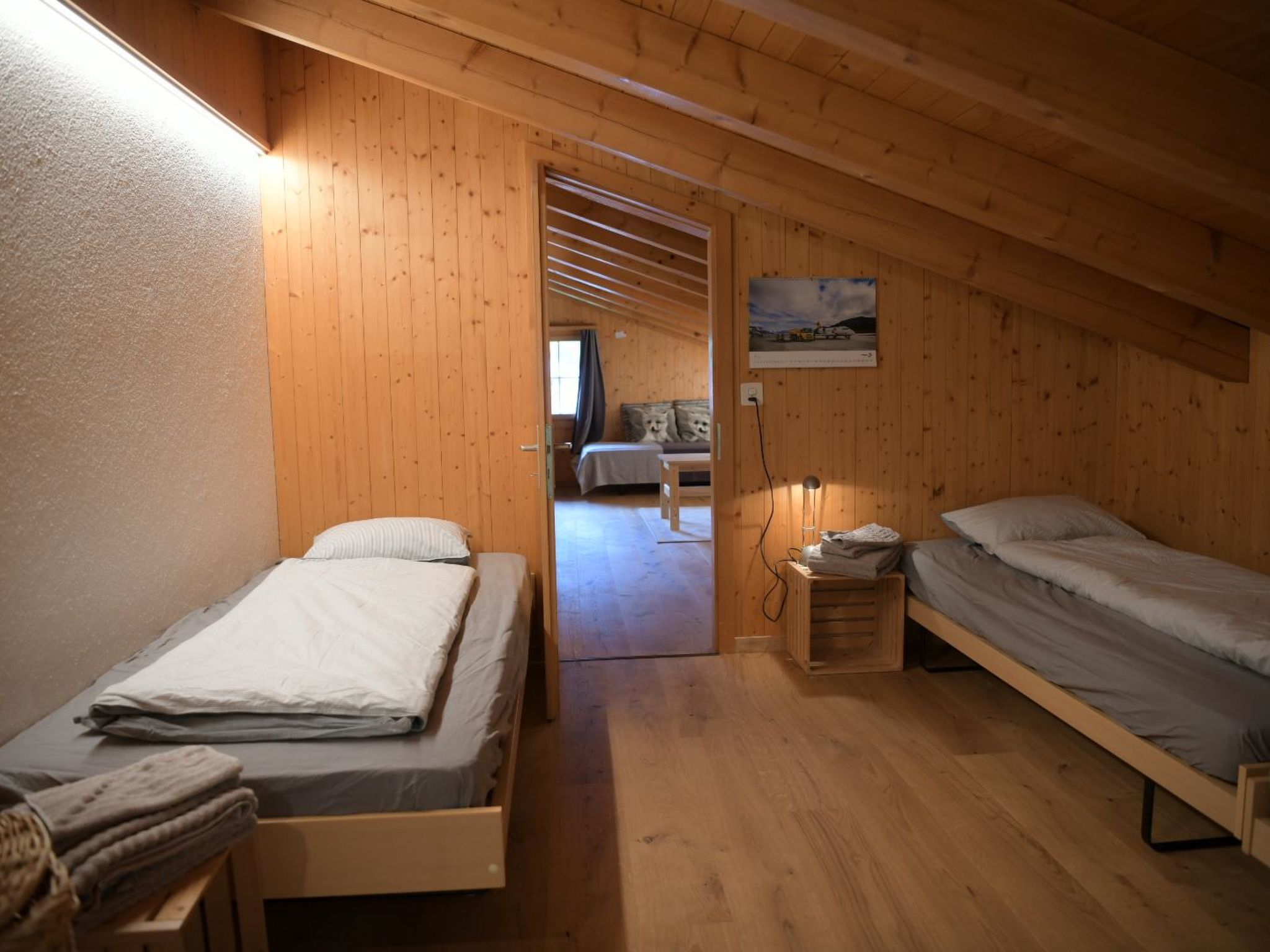 Chalet Sunnebort Appartement/Fewo, Bad, WC, 2 Schlafräume 5-Bettwohnung - Inside