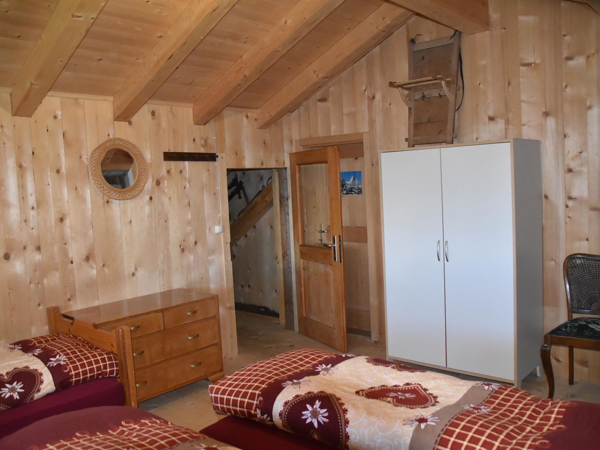 Alphütte Weissenberg Hütte, WC, 2 Schlafräume 5-Bettwohnung - Drinnen