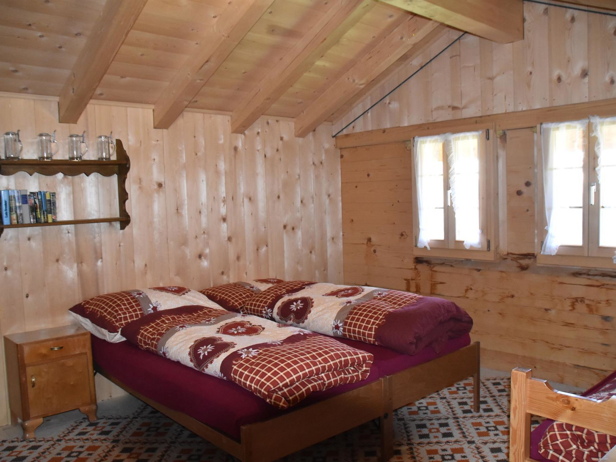 Alphütte Weissenberg Hütte, WC, 2 Schlafräume 5-Bettwohnung - Drinnen