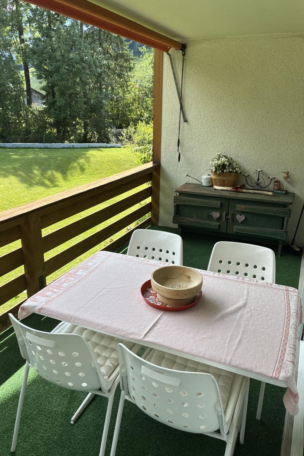 La Sarine 124 Appartement/Fewo, Dusche oder Bad, WC 4-Bettwohnung - Dehors