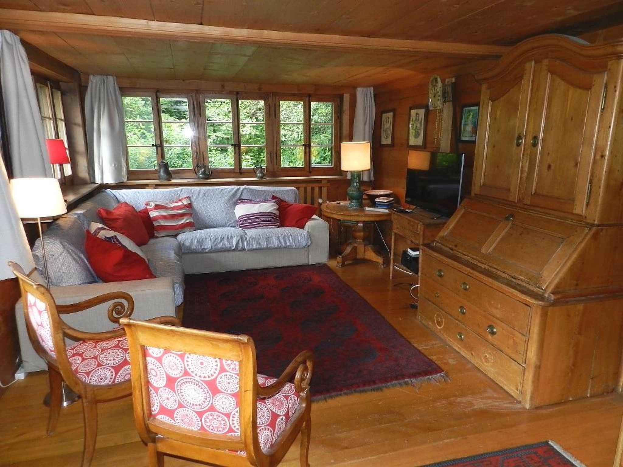 Tree-Tops, Chalet Appartement/Fewo, Dusche und Bad, WC 9-Bettwohnung