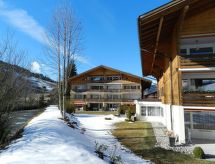 Knusse studio in Gstaad, direct aan de Eggli-skilift - thumbnail 4