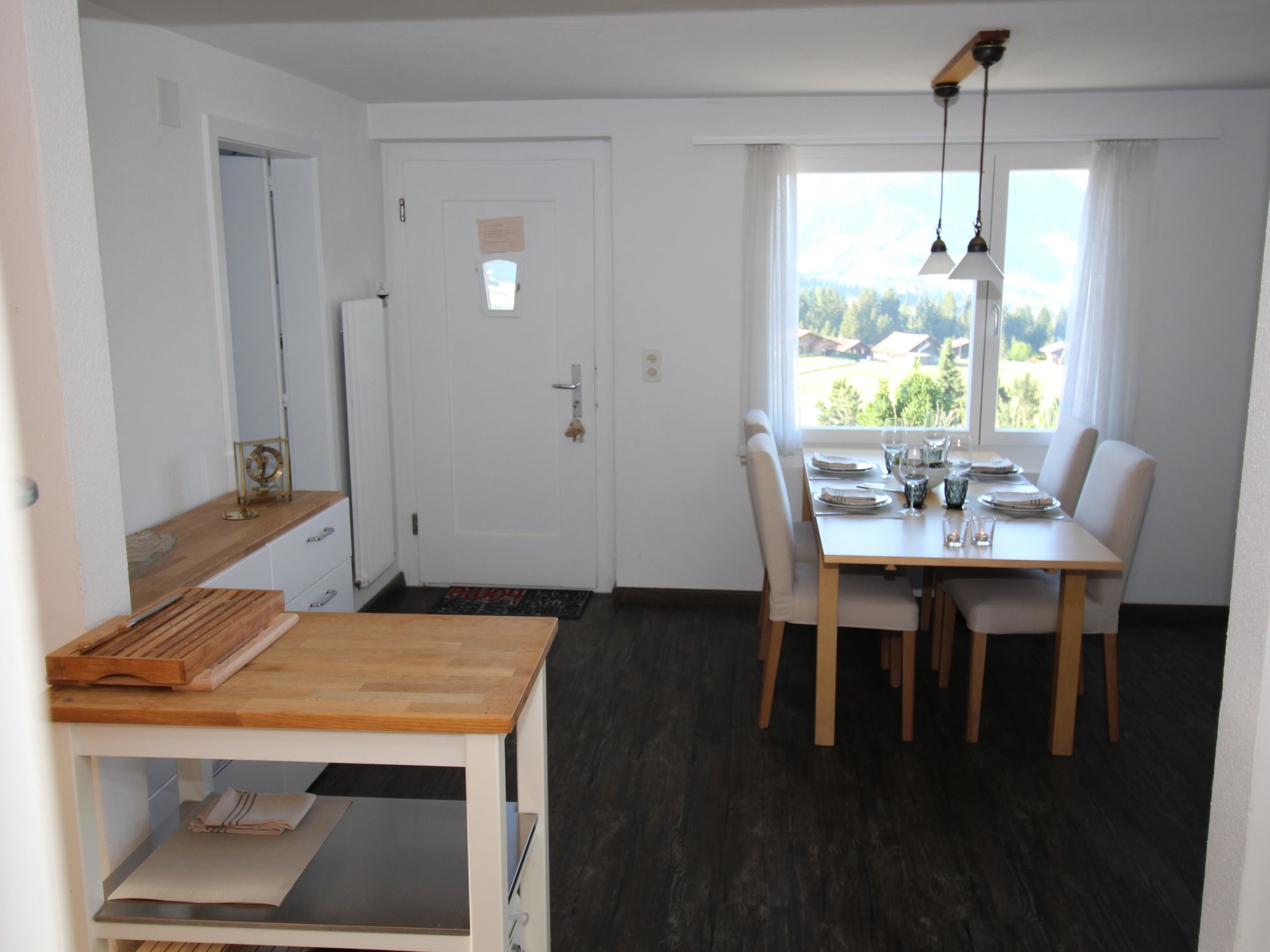 Kitty (Parterre) Appartement/Fewo, Dusche oder Bad, WC 4-Bettwohnung - Dedans
