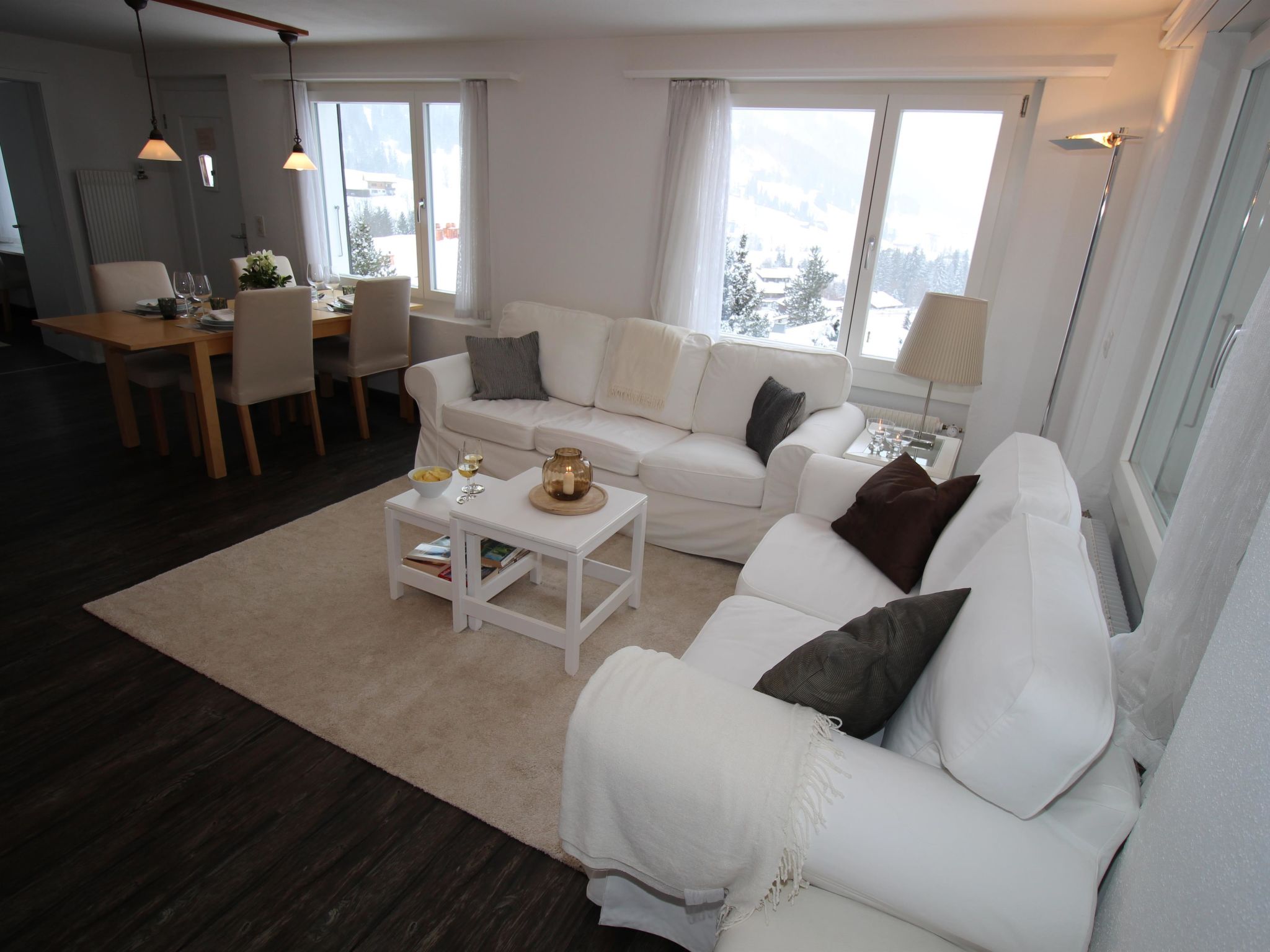 Kitty (Parterre) Appartement/Fewo, Dusche oder Bad, WC 4-Bettwohnung - Dedans