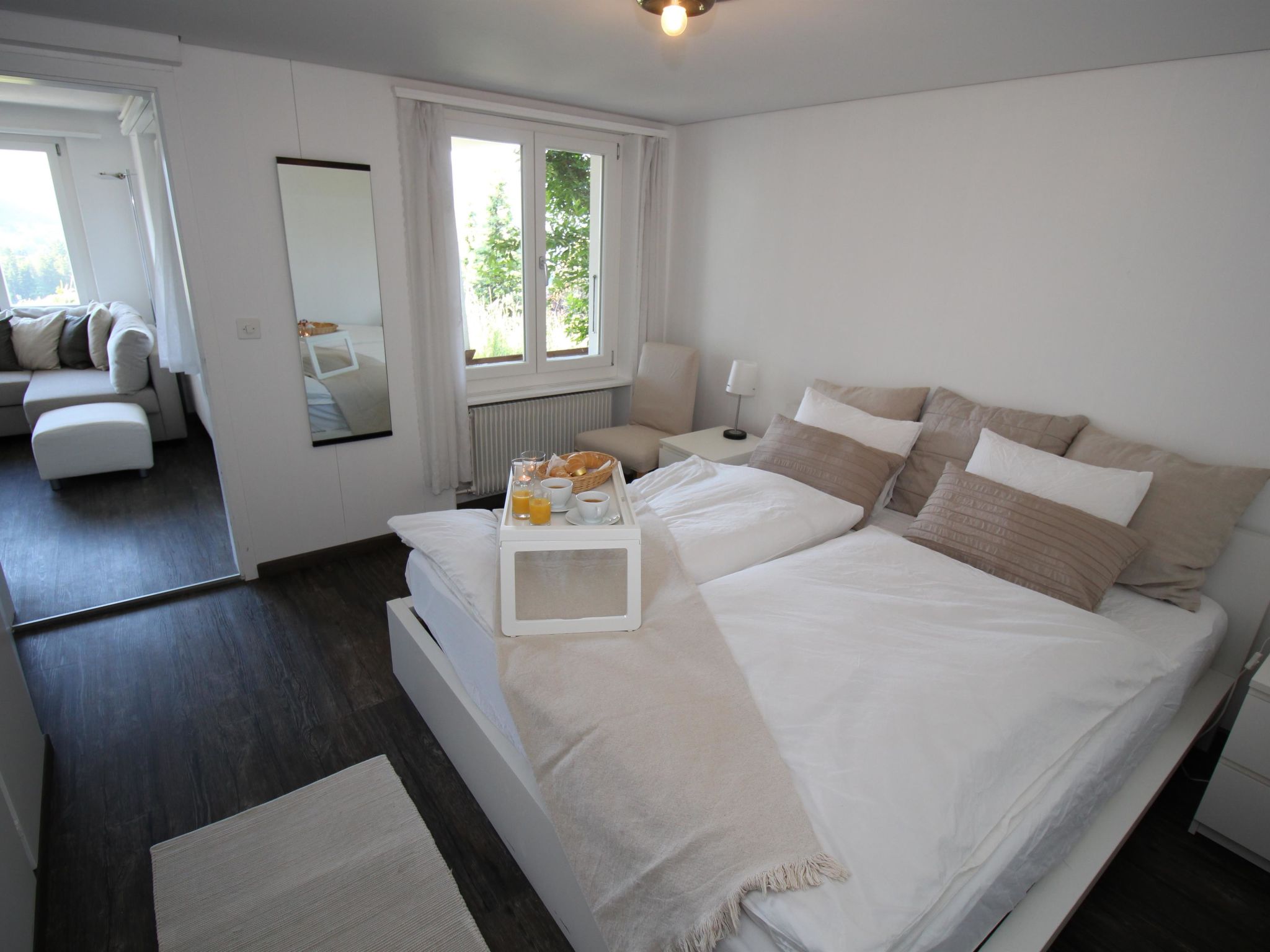 Kitty (Parterre) Appartement/Fewo, Dusche oder Bad, WC 4-Bettwohnung - Dedans