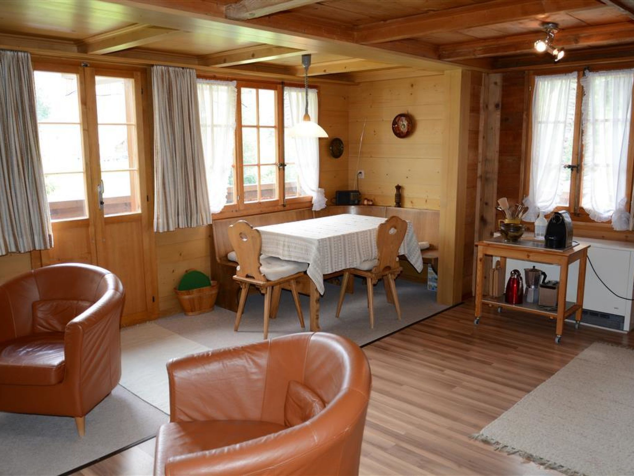 Marmotte, Chalet Appartement/Fewo, Dusche, WC 4-Bettwohnung - Binnen
