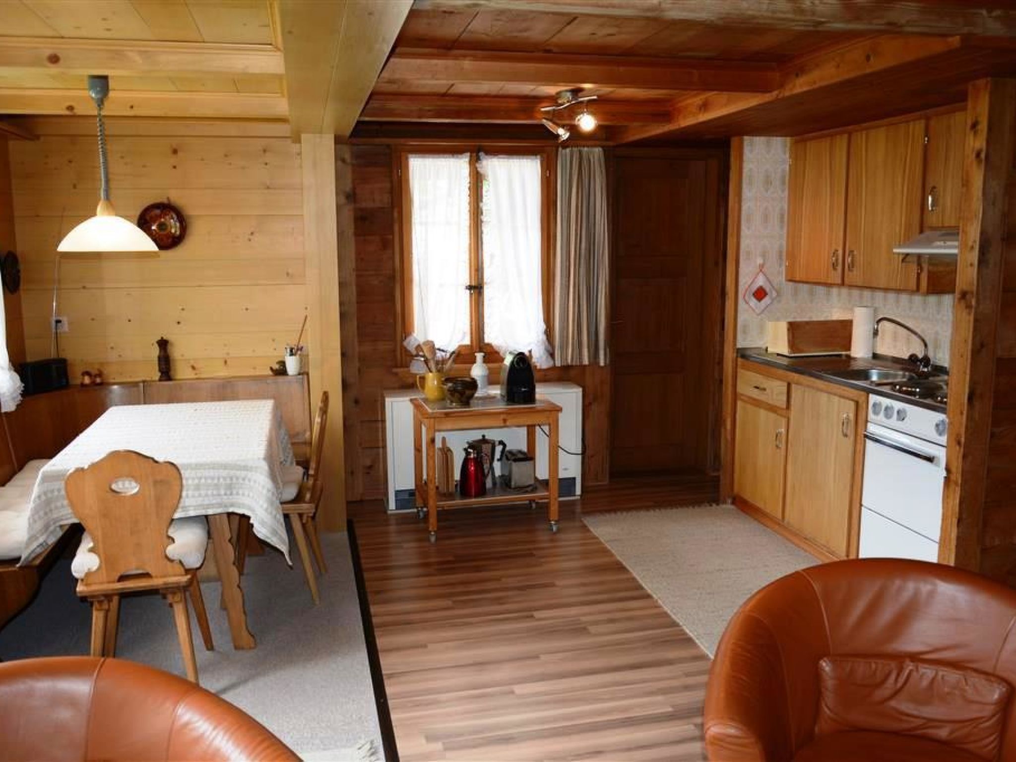 Marmotte, Chalet Appartement/Fewo, Dusche, WC 4-Bettwohnung - Binnen