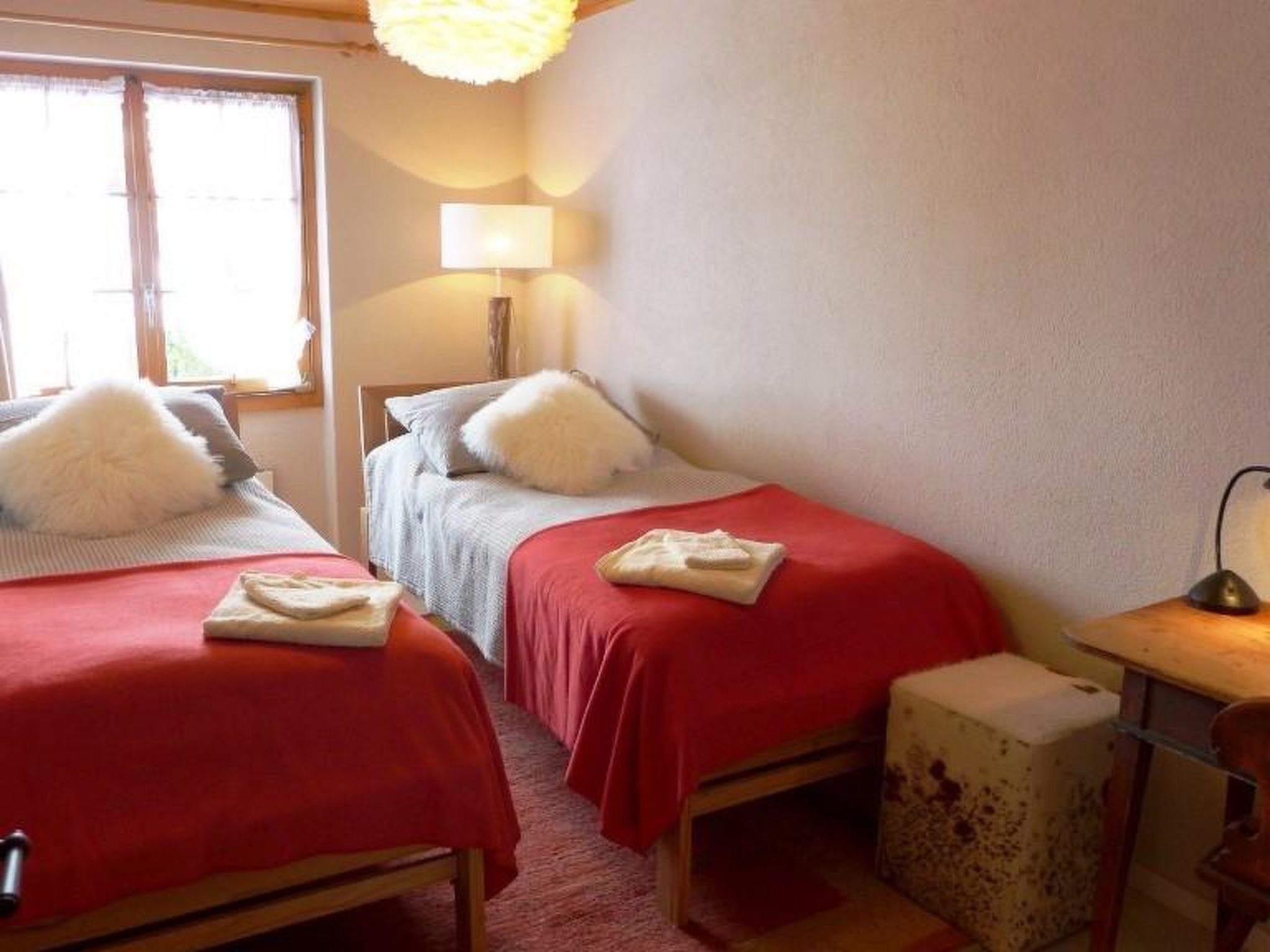 Silberdistel Appartement/Fewo, Dusche, WC, 2 Schlafräume 4-Bettwohnung - Binnen