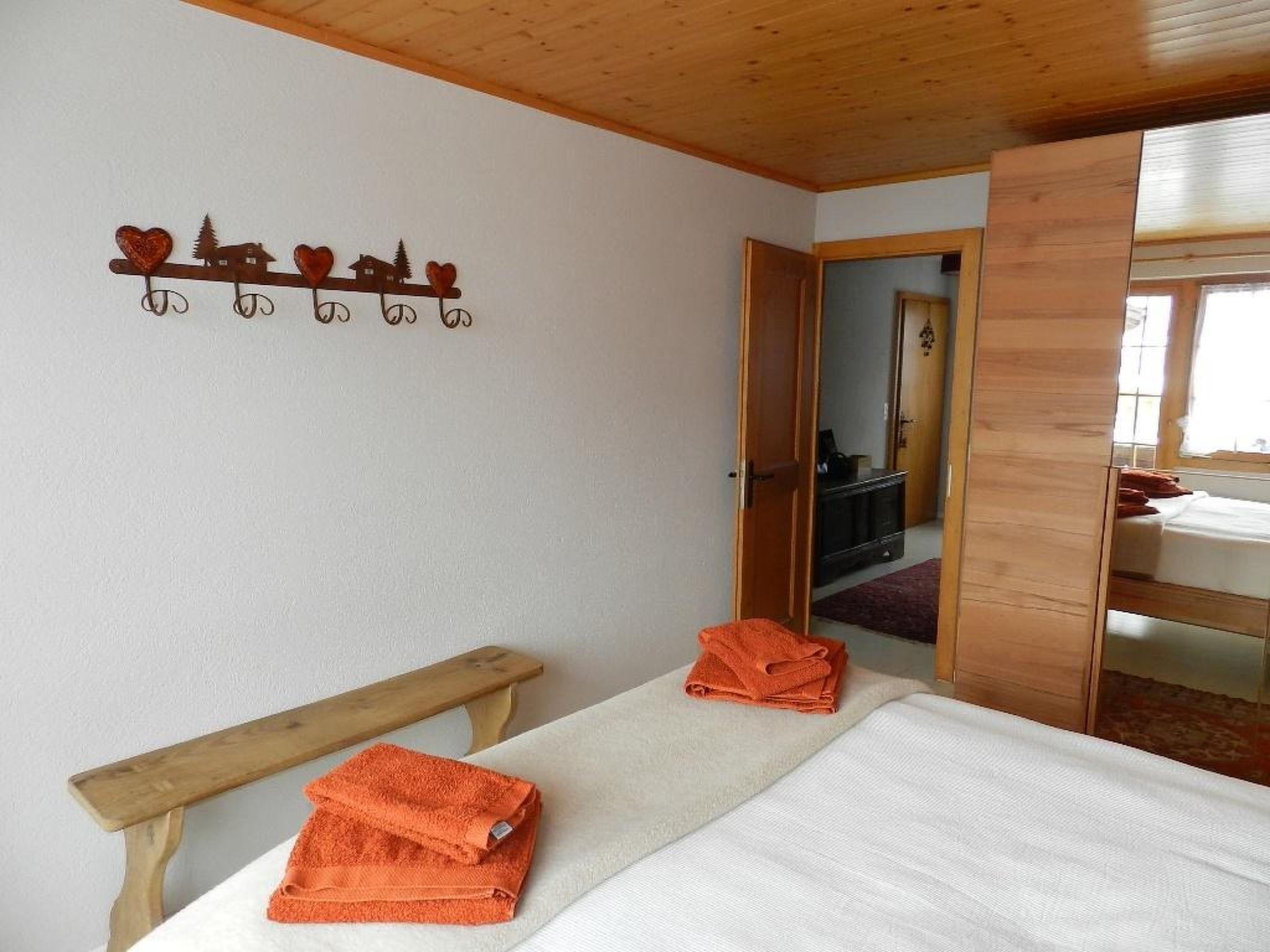 Silberdistel Appartement/Fewo, Dusche, WC, 2 Schlafräume 4-Bettwohnung - Binnen