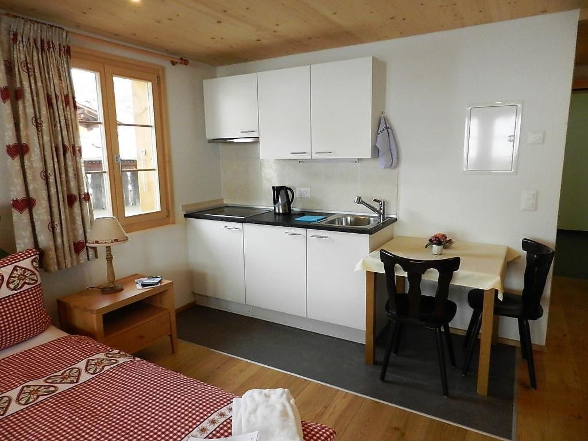 Appartement Mutthorn Appartement/Fewo, Dusche oder Bad, WC 2-Bettwohnung – Chambre, photo 8 sur 11