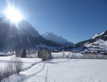 Zonnig 4,5-kamer appartement in Gsteig met panoramisch uitzicht op de bergen - thumbnail 6