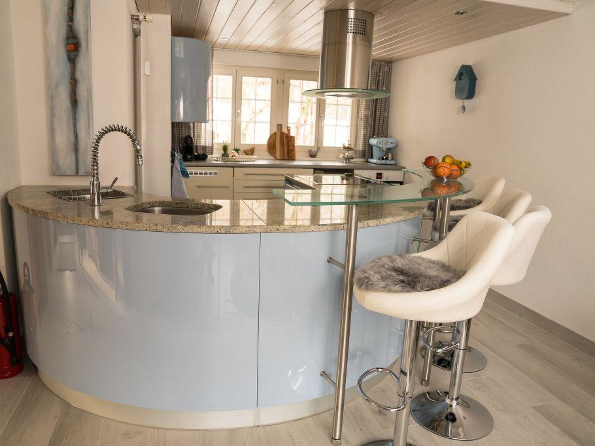Spitzhorn Nr. 1 Appartement/Fewo, Dusche, WC, 2 Schlafräume 4-Bettwohnung - Dedans