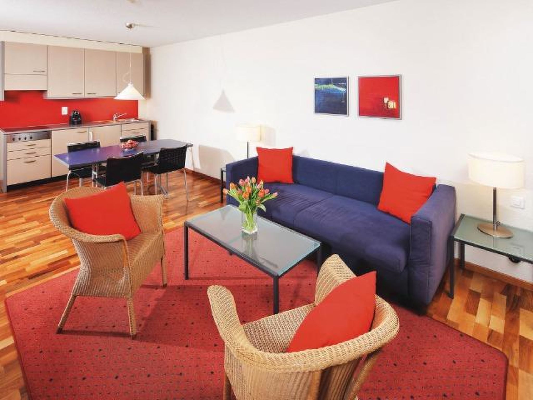 Hapimag AG Appartement/Fewo, Dusche, WC, 2 Schlafräume 3-Zimmer Appartement