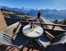 Knus 2-kamerappartement met uitzicht op Eiger, Mönch & Jungfrau - thumbnail 3