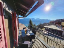 Chalet Lilo Big View: panoramisch uitzicht op Eiger, Mönch & Jungfrau - thumbnail 6