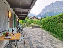Wellness en bergzicht in appartement Schwendihus, Grindelwald - thumbnail 4
