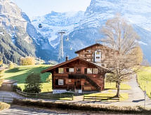 Chalet Bodmisunne: 5-persoons appartement direct aan de piste in Grindelwald - thumbnail 3