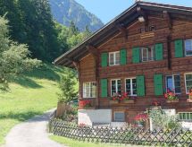 Vrijstaand chalet Alpen-Paradies met jacuzzi en uitzicht op de Eiger in Grindelwald - thumbnail 2