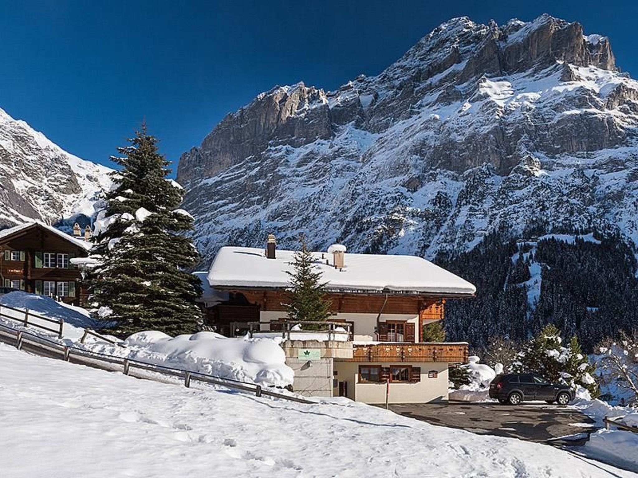 Appartement mit Bergblick Chalet in Grindelwald