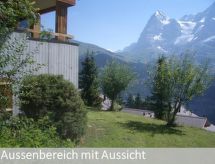 Knus panorama-appartement voor 3 personen in Lauterbrunnen, 36m² met bergzicht - thumbnail 3