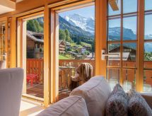 Waldbort Penthouse Residence: Luxe bergappartement met panoramisch uitzicht in Lauterbrunnen - thumbnail 1