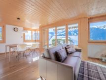 Knus chalet-appartement aan de skipiste in Lauterbrunnen - thumbnail 4