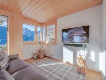 Knus chalet-appartement aan de skipiste in Lauterbrunnen - thumbnail 1