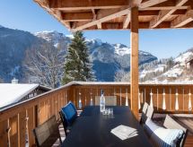Alpenpanorama in Lauterbrunnen: Chalet voor 6 met balkon - thumbnail 5