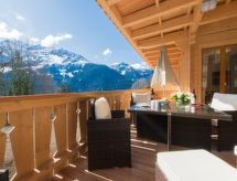 Alphorn appartement aan de skipiste in Lauterbrunnen met panoramisch uitzicht - thumbnail 3