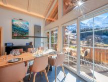 Chalet Margaux Penthouse: Luxe chalet in hartje Berner Oberland met panoramisch uitzicht - thumbnail 4