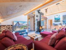 Chalet Margaux Penthouse: Luxe chalet in hartje Berner Oberland met panoramisch uitzicht - thumbnail 3