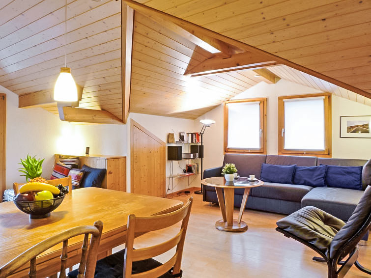 Centraal gelegen appartement in Wengen met bergzicht en wellness · 50 m² in Wengen
