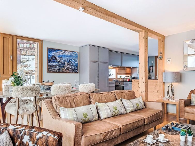 6-persoons appartement in Wengen met bergzicht en wellness in Wengen