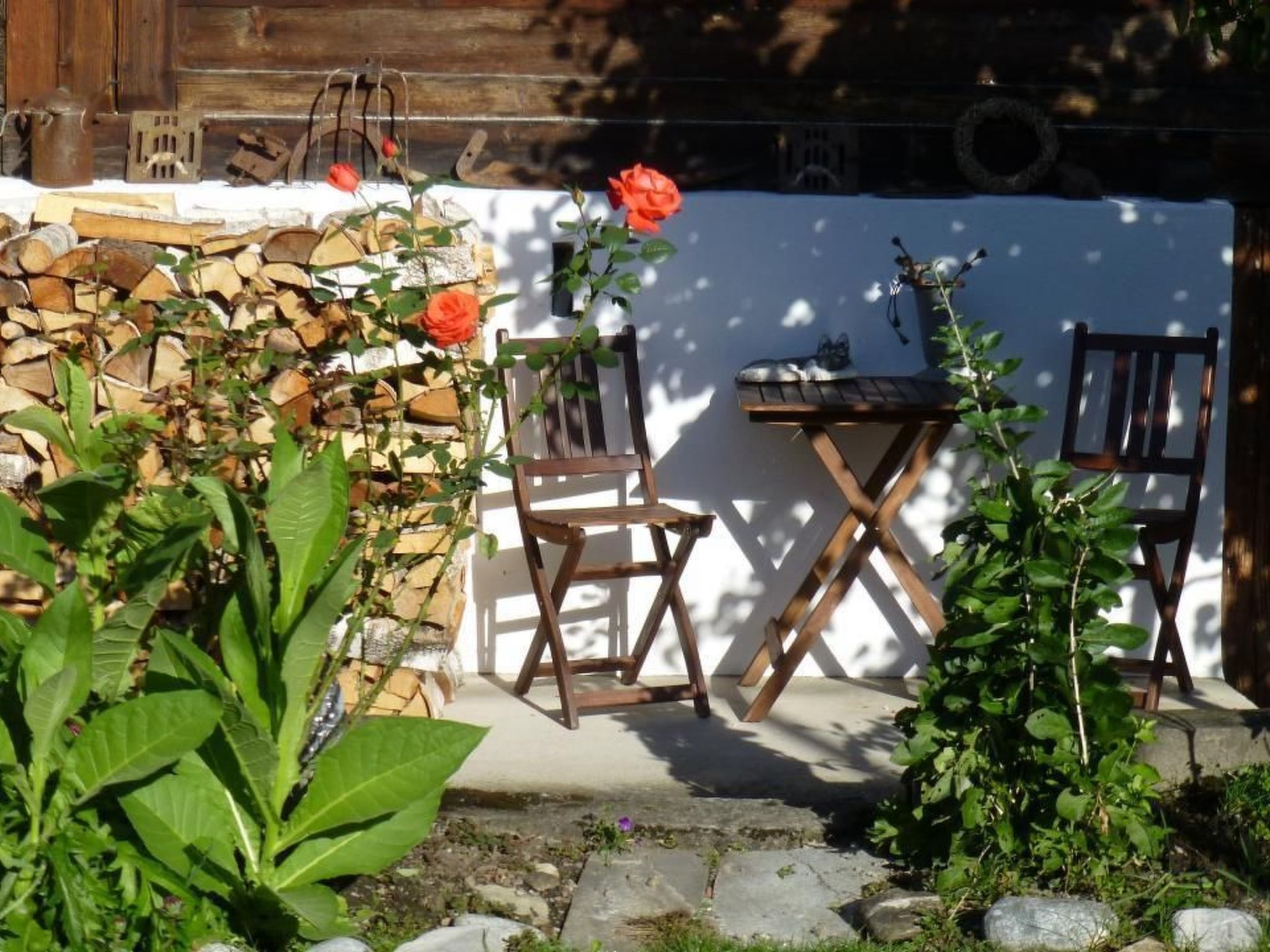 Photo of Chalet-Hausteil mit Garten im Dorfkern