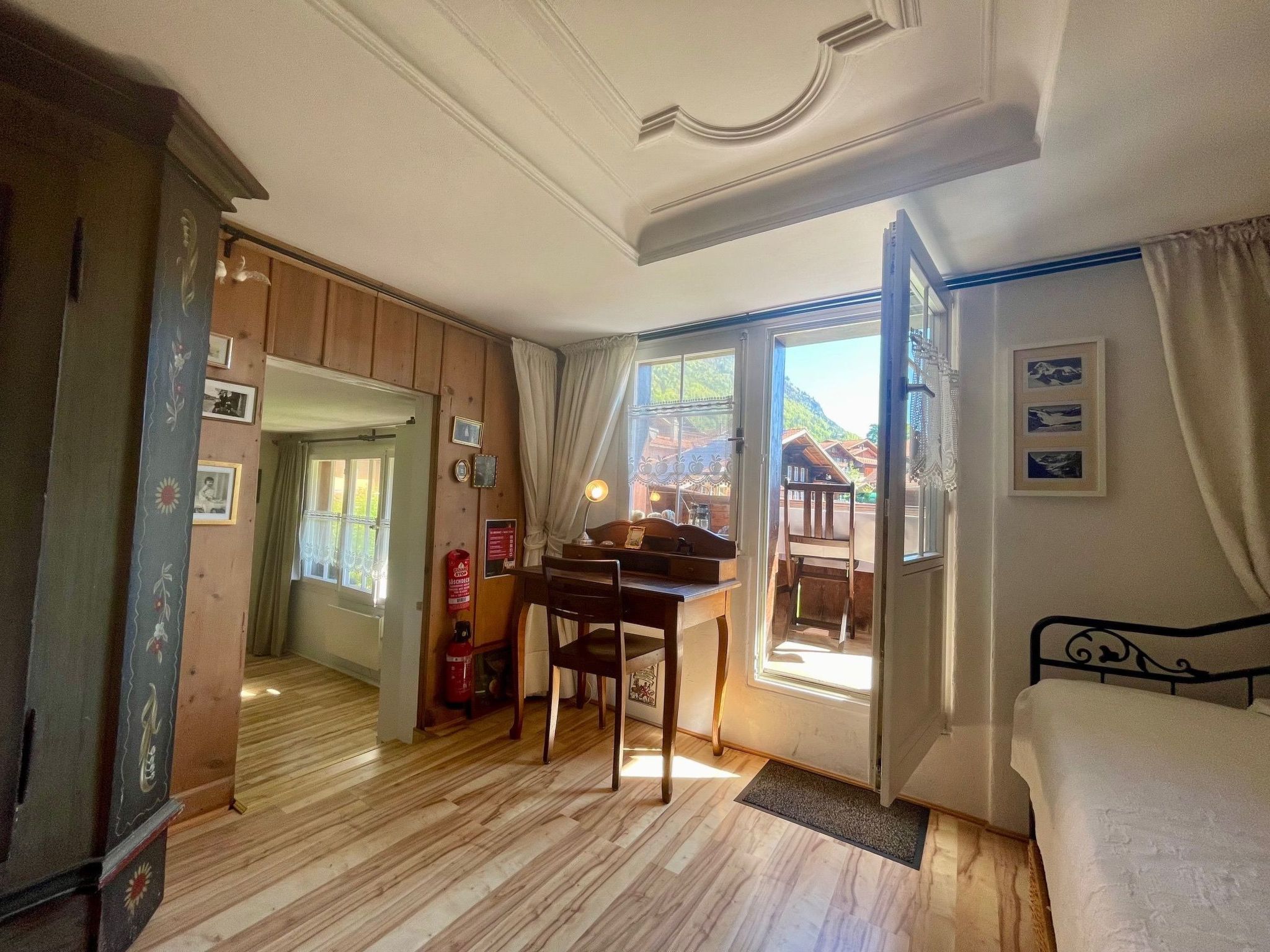 Photo of Chalet-Hausteil mit Garten im Dorfkern